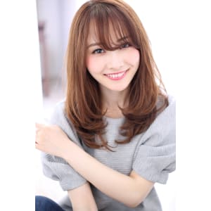 ひし形スタイルとろみロングカール♪