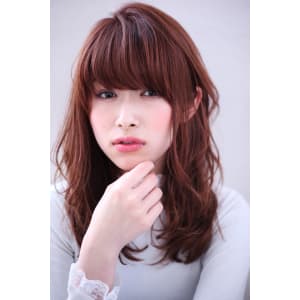 ベリーブルー！大人カジュアルセミロング♪