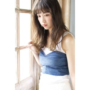 夏透明感ハイライトカラー【y－３３７】