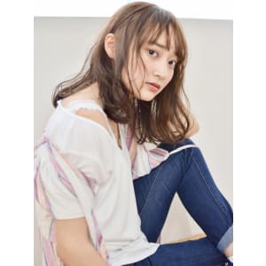 透明感ウェーブ
