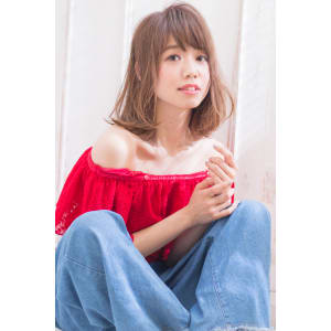 フェミニンマッシュグレージュボブ AKI-316