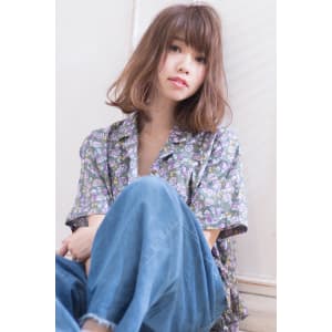 リラックス感あるワンカールボブ　 AKI-317