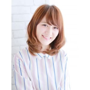 ひし形ミディアムスタイル