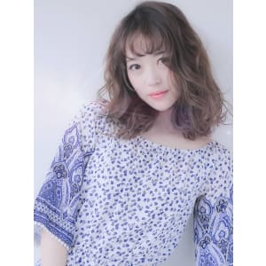 ２０代３０代４０代人気前下がりパーマStyle