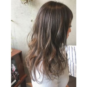アッシュグレーグラデーション☆