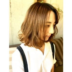 柔らかボブミディ☆