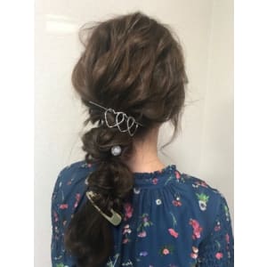ユルフワ編みおろし