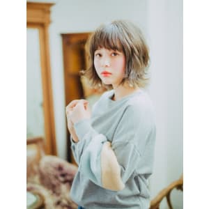 綺麗めナチュラルボブ - 美容室emu【ビヨウシツエム】掲載中
