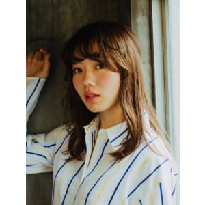 ふんわり大人可愛いゆるウェーブ