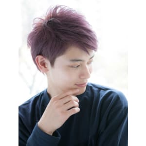 #ラズベリーアッシュ#ワイルドツーブロック#ハイ透明感カラー