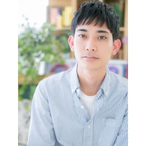 カッコカワイイ◎黒髪ウェットショート