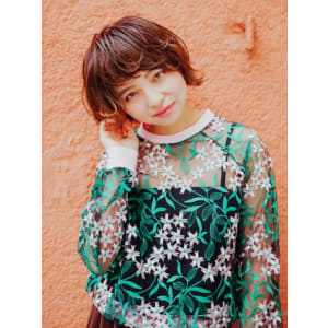 ニュアンスショートボブ