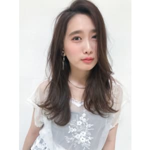 オーガニック ナチュラルストレート　つや髪ロング