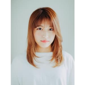 ギャザーを入れてクールストレート
