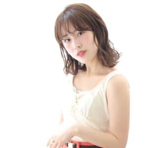 [lagoon長浜里香]大人可愛いふわくしゃミディ