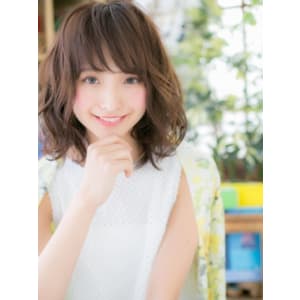 くせ毛風カール♪愛されふわミディ