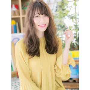 外国人風☆こなれ女子アシンメトリーロング