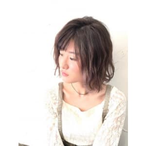 【Reir下北沢】+フェザーボブ+ラベンダーモーヴ+