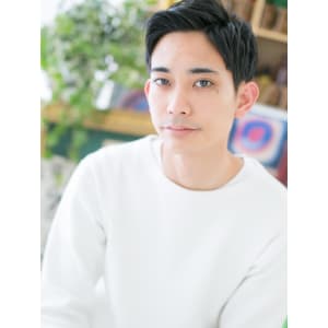  大人クールな七三ビジカジショート
