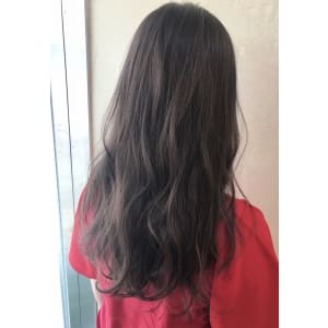 お客様ヘア 夏カラーラベンダーグレージュ
