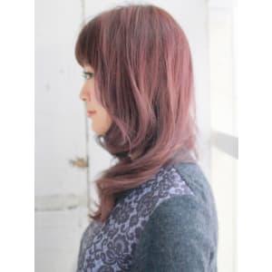 ゆるカールの内巻きパーマスタイル