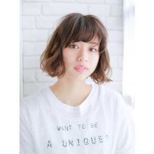 ミックスカールボブ