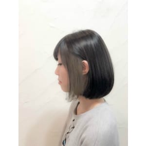 【Reir下北沢】*+ミニボブ+インナーグレージュ+*