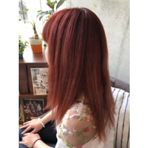 パキッとRED hair！！！
