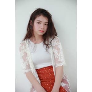 【Luana/難波】くせ風ガーリーなロング