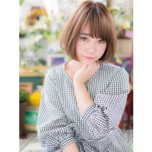 前下がり◎ナチュラル大人ボブ