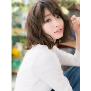 30代40代大人女子へ♪くせ毛風抜け感小顔アンニュイカール