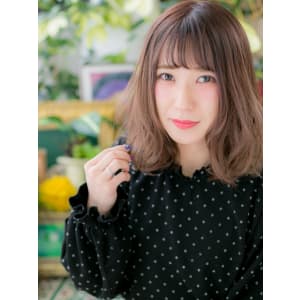 くせ毛風ゆるふわカール♪愛されミディアム