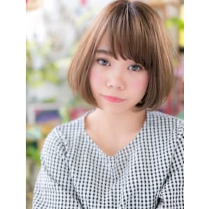 前下がり◎ナチュラル大人ボブ