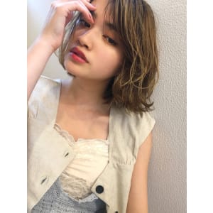 小顔切りっぱなし外ハネボブ