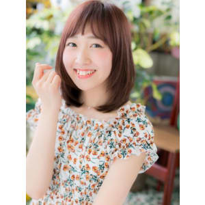 好感度◎大人かわいいナチュラルストレート
