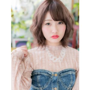 アシンメトリーなエアリーミディ