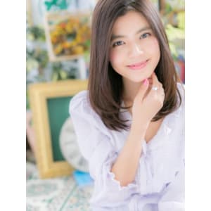 黒髪も◎大人かわいい美髪ストレート
