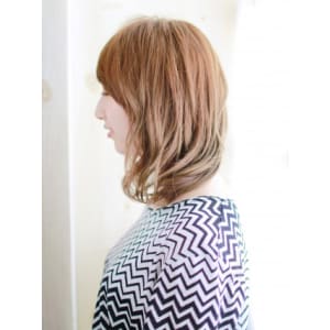 抜け感ゆるふわミックスカール