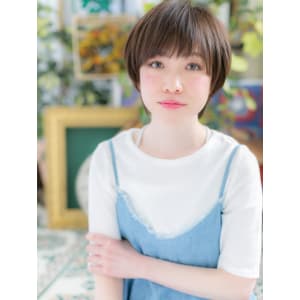 似合わせ小顔ショートのマイナス5歳ヘア