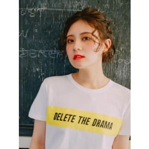 クシュふわハーフアップ