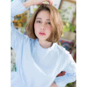 外国人風☆ナチュラルウェーブ大人ボブ - COVER HAIR bliss 川口東口駅前店【カバー ヘア ブリス】【カバー ヘア ブリス カワグチヒガシグチエキマエテン】掲載中