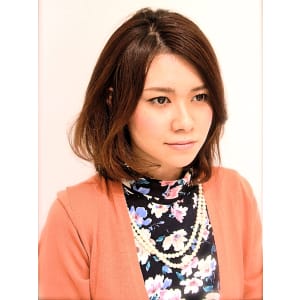 愛され内巻きボブ