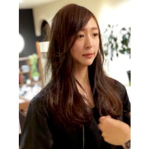 【お客様Style】ゆるっと抜け感たっぷりアレンジ女っぽさが