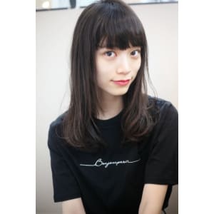 Aシルエットワンカールロング♪
