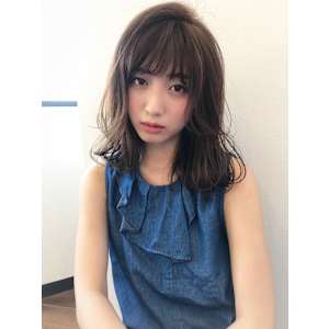 フェミニン外はね愛され大人セミディ【k106】