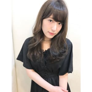 大人ゆるふわミックスパーマヘア