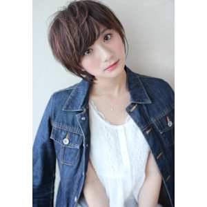 大人フェミニンなシンプルショート　M８２