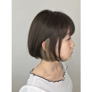 インナーカラーグレージュprize池袋西口 佐藤