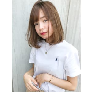 大人綺麗なツヤボブ