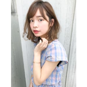 大人ひし形ニュアンスミディ